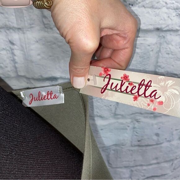 Julietta New bodycon longsleeve crewneck maxi dress size medium women - Picture 8 of 8